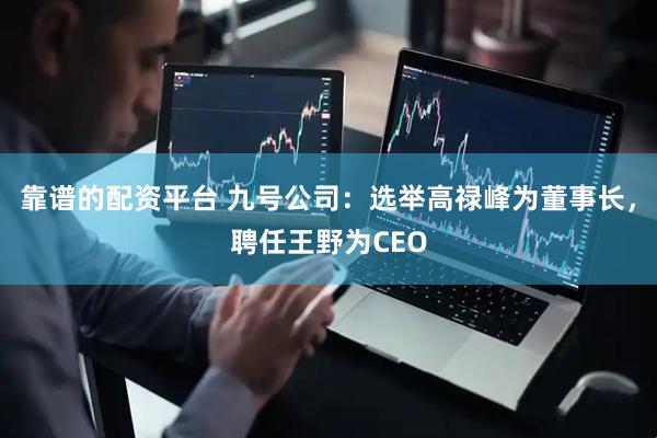 靠谱的配资平台 九号公司：选举高禄峰为董事长，聘任王野为CEO